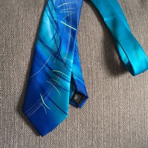 J Garcia blue tie